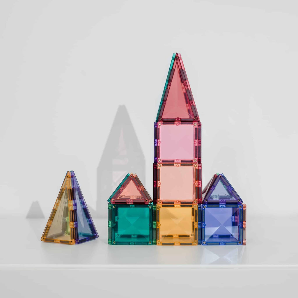 Connetix Tiles - 32 Piece Pastel Mini Pack by Connetix - Learning Bugs UK