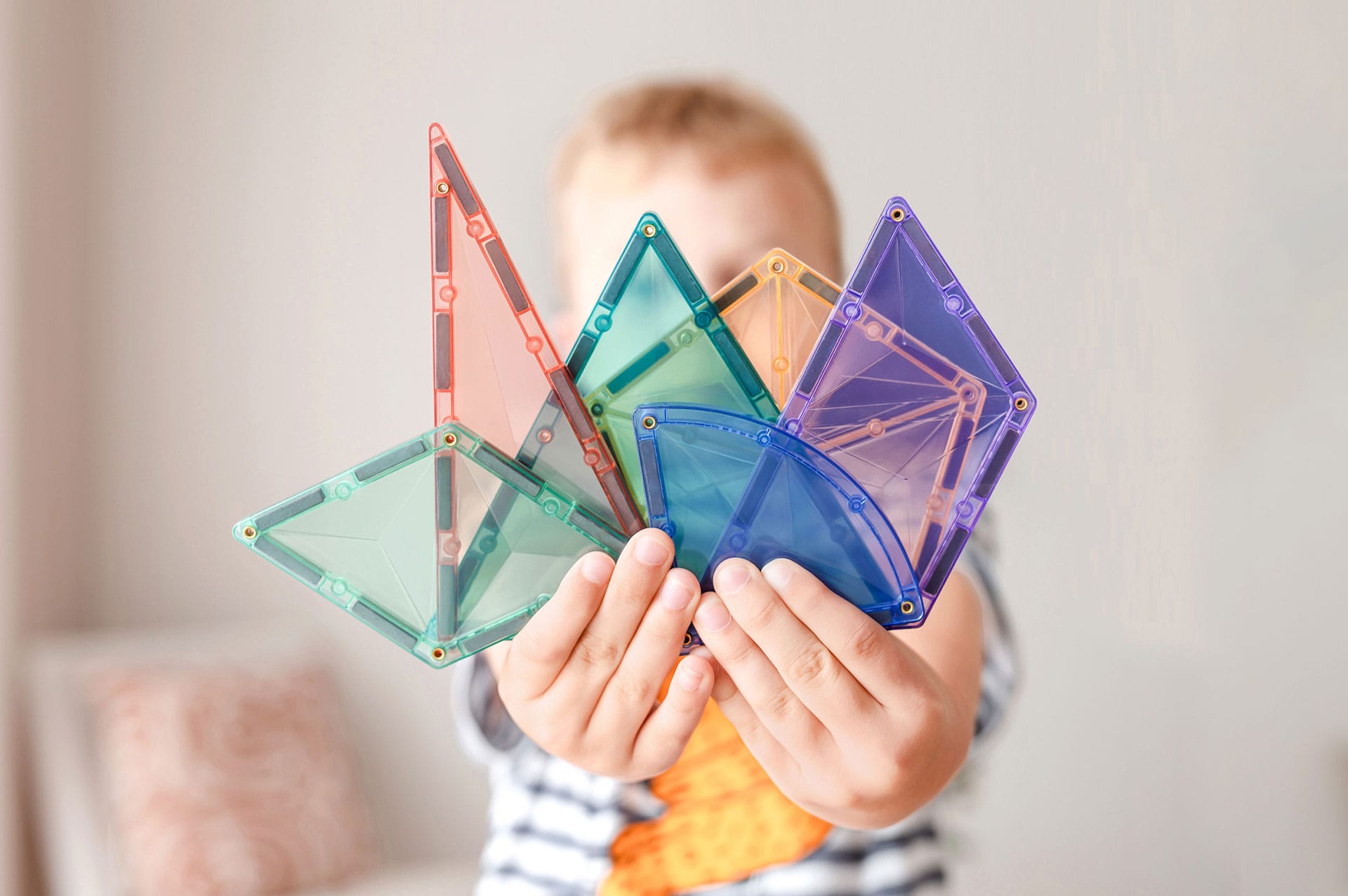 Connetix Tiles - 48 Piece Pastel Shape Expansion Pack by Connetix - Learning Bugs UK