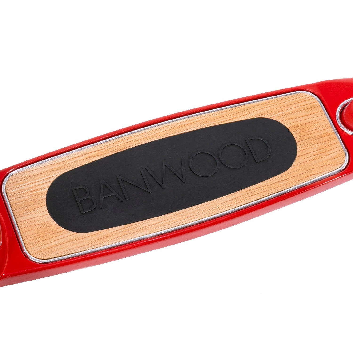 Banwood Scooter – Stylish 3-Wheel Kids Scooter (Red)