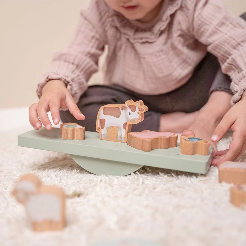 Buy Little Dutch Balance Game Little Farm | for kids by Learning Bugs UK