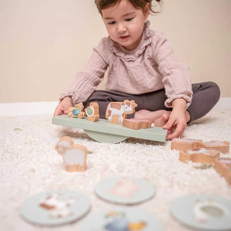 Buy Little Dutch Balance Game Little Farm | for kids by Learning Bugs UK