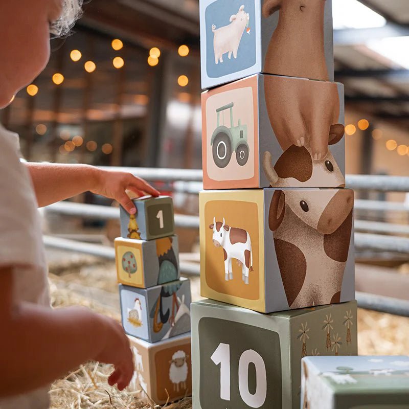 Buy Little Dutch Building Blocks Little Farm | for kids by Learning Bugs UK