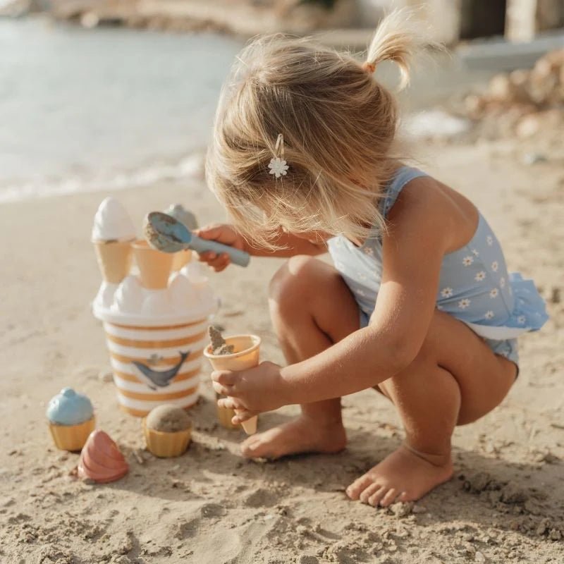 Buy Little Dutch Ice Cream Bucket Set – Ocean Dreams Blue | for kids by Learning Bugs UK