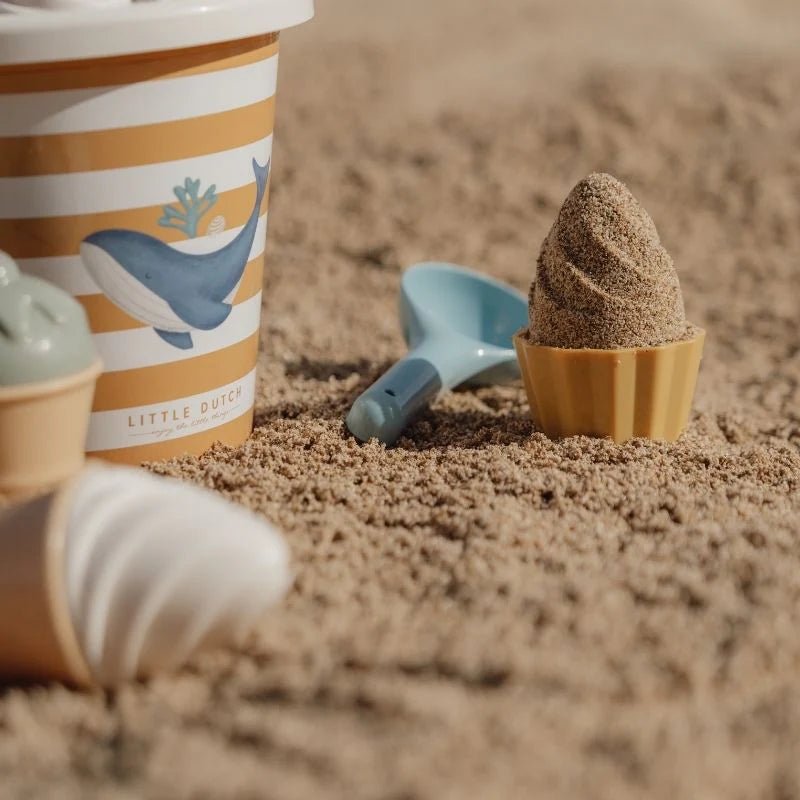 Buy Little Dutch Ice Cream Bucket Set – Ocean Dreams Blue | for kids by Learning Bugs UK