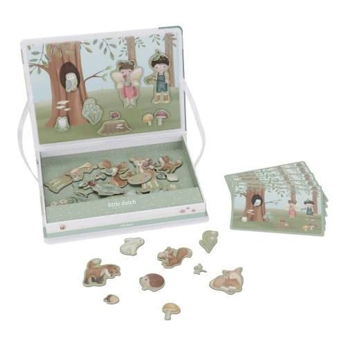 Buy Little Dutch Magnetic Playboard FSC - Forest Friends | for kids by Learning Bugs UK