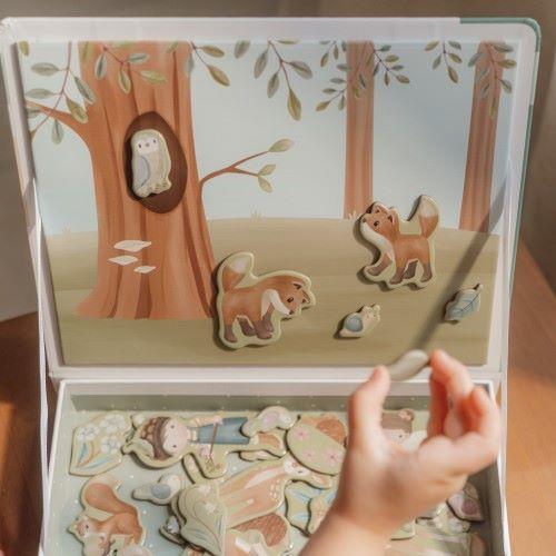 Buy Little Dutch Magnetic Playboard FSC - Forest Friends | for kids by Learning Bugs UK