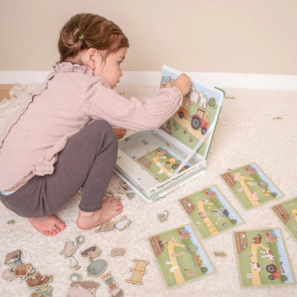 Buy Little Dutch Magnetic Playboard - Little Farm | for kids by Learning Bugs UK