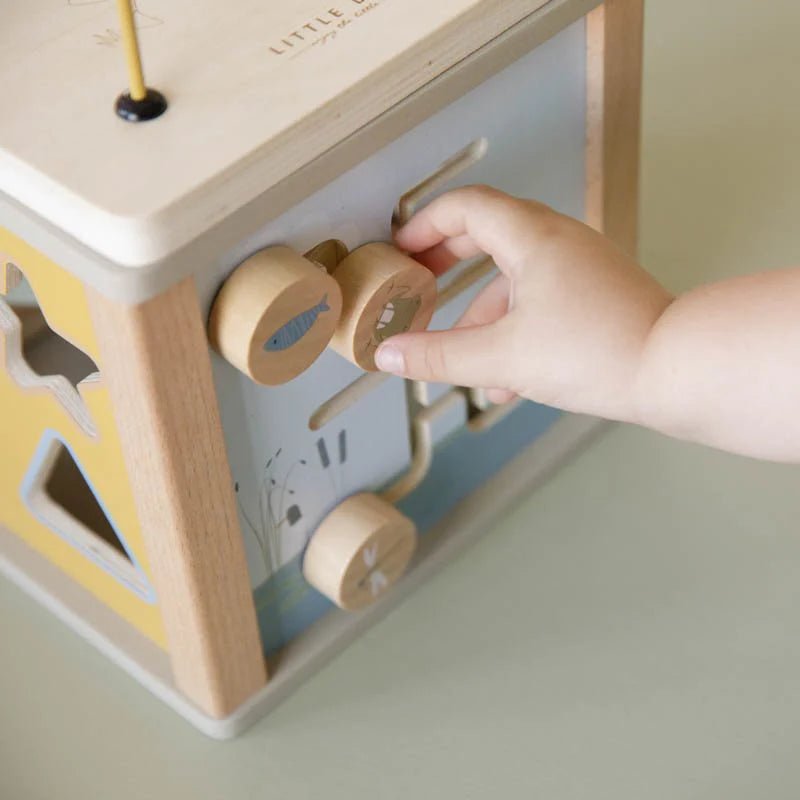 Buy Little Dutch Shape Activity Cube - Little Goose | for kids by Learning Bugs UK