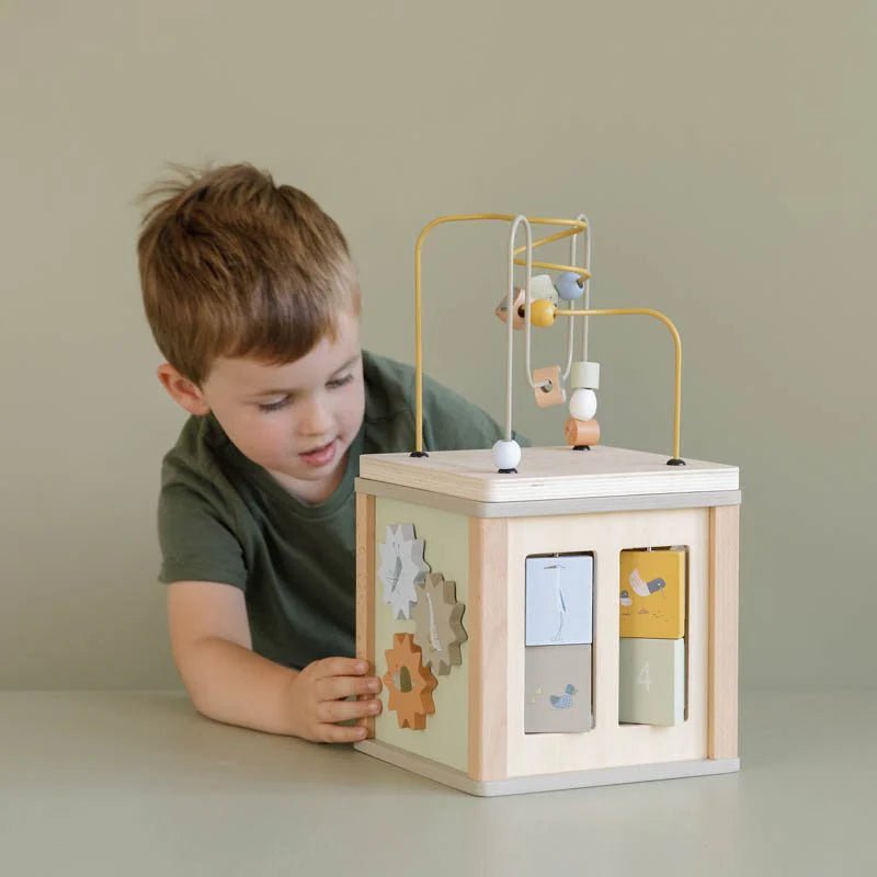 Buy Little Dutch Shape Activity Cube - Little Goose | for kids by Learning Bugs UK
