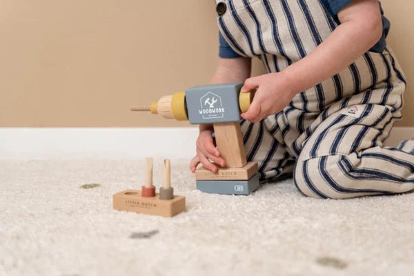 Buy Little Dutch Wooden Drill | for kids by Learning Bugs UK