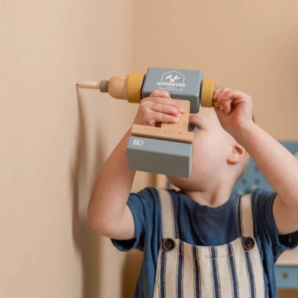 Buy Little Dutch Wooden Drill | for kids by Learning Bugs UK