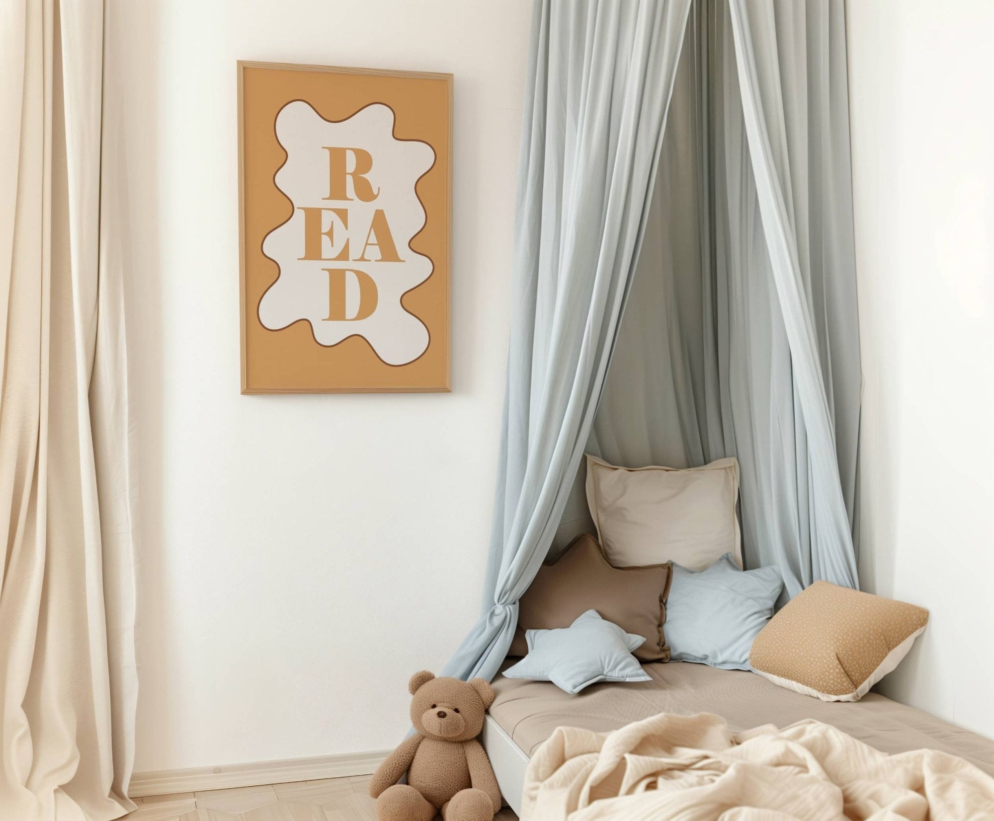 READ - Wavy Edition - Fine Art Print