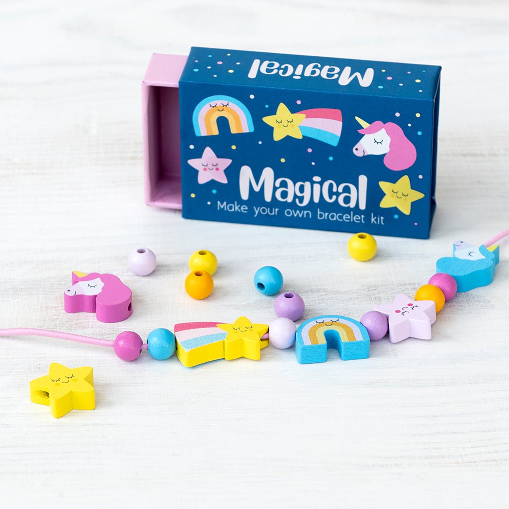 Buy Rex London Wooden Bead Bracelet Kit - Magical | for kids by Learning Bugs UK