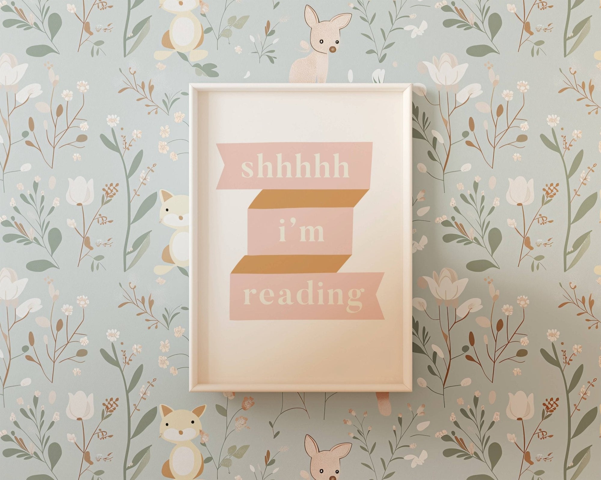 Shhhh I'm Reading - Fine Art Print