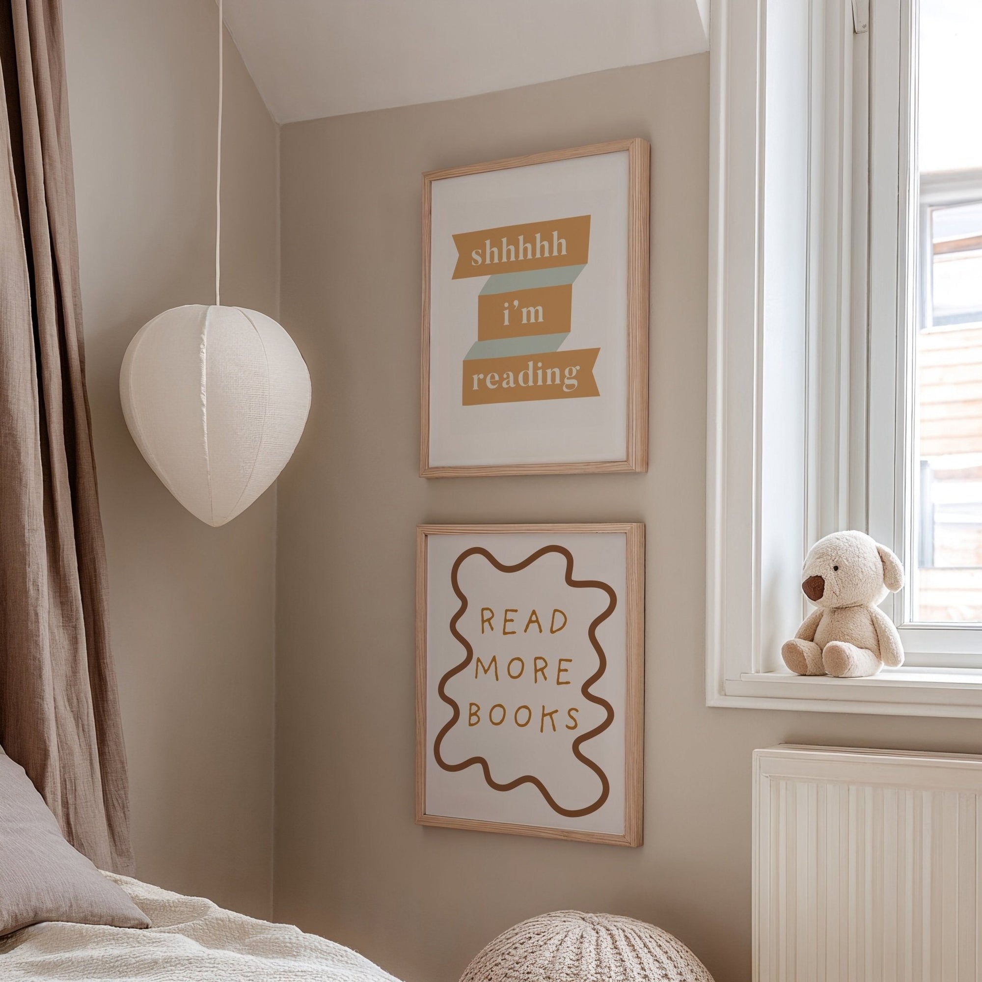 Shhhh I'm Reading - Fine Art Print