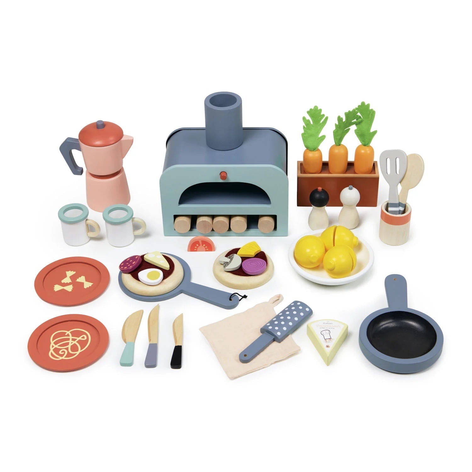 Buy La Fiamma Grand Kitchen – Large Wooden Play Kitchen by ThreadBear Design | for kids by Learning Bugs UK