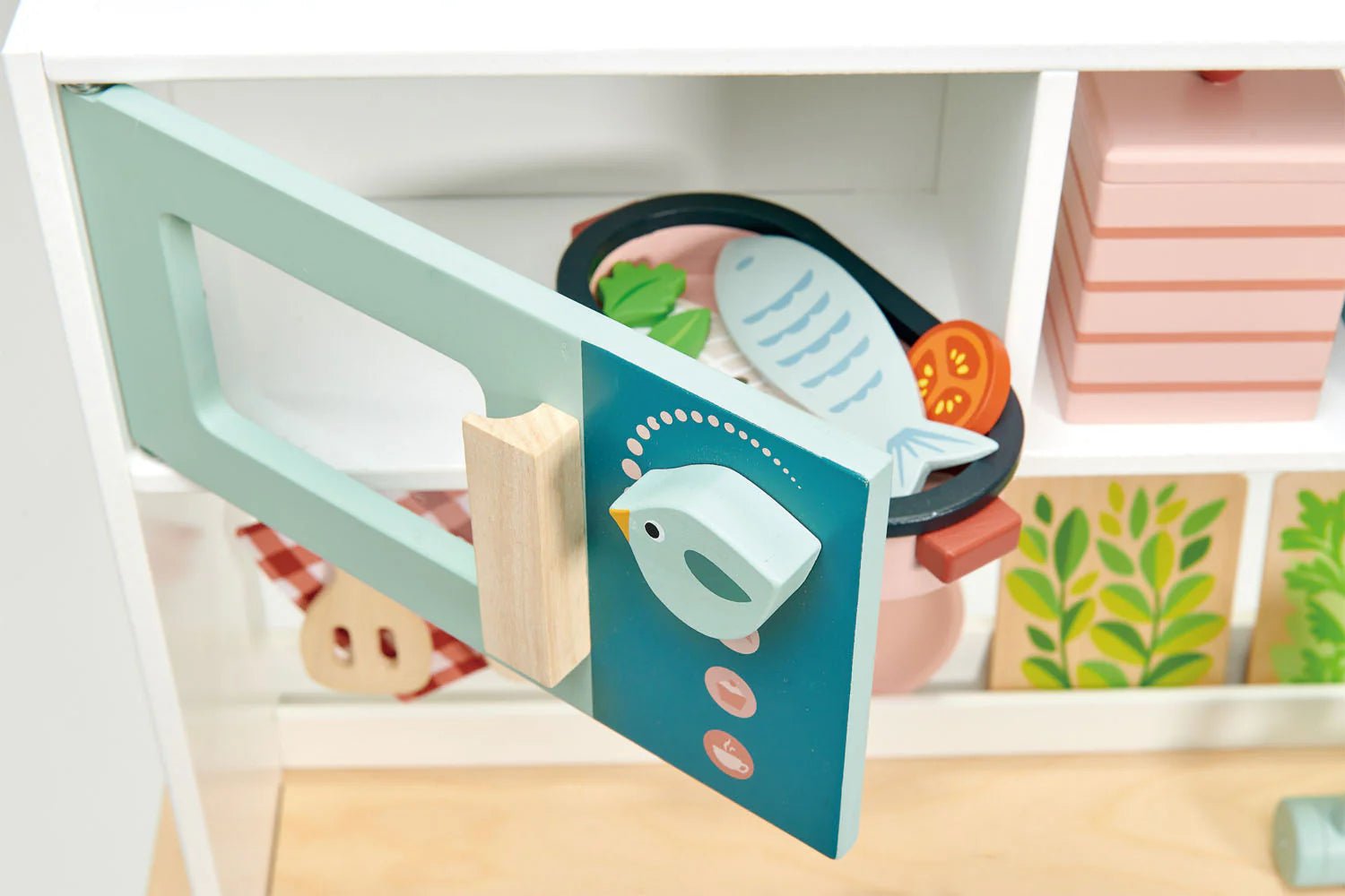 Buy Tender Leaf Wooden Large Kitchen Range – Eco - Friendly Pretend Play Kitchen | for kids by Learning Bugs UK