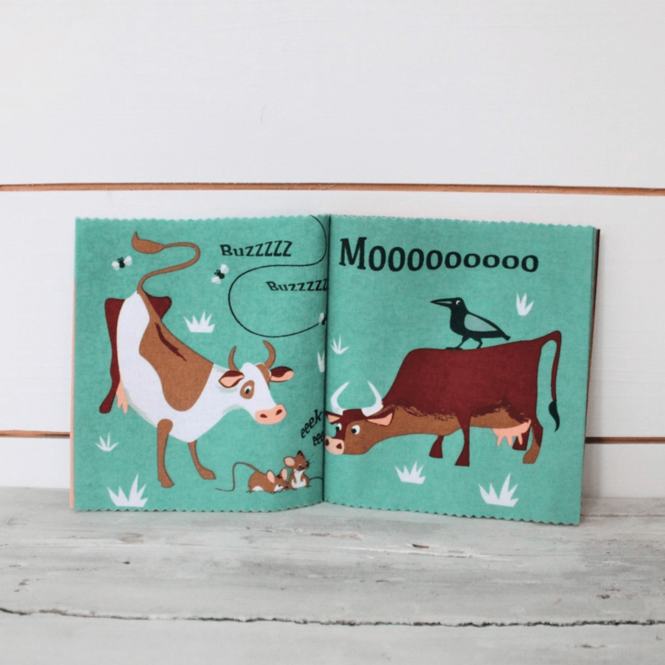 Buy Thread Bear Rag Book | for kids by Learning Bugs UK