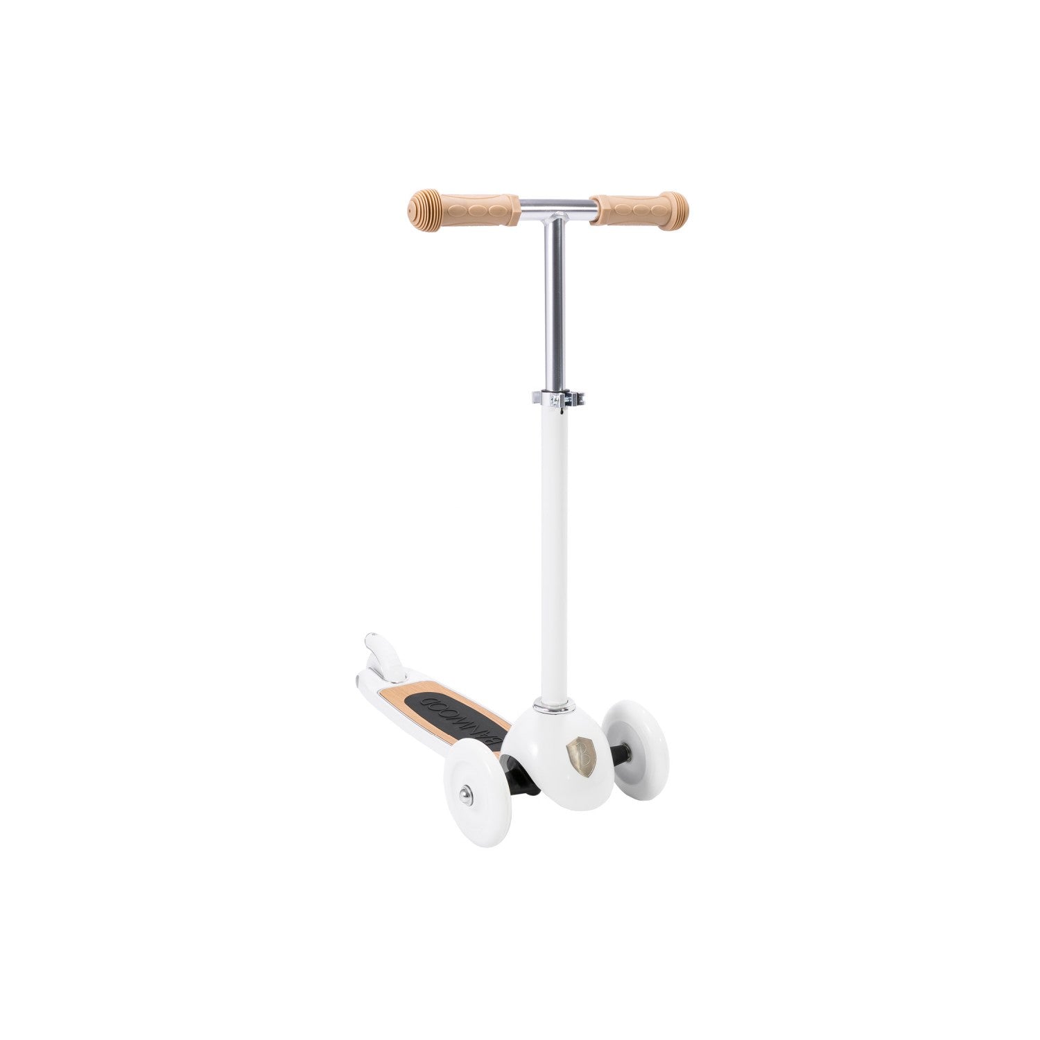 Banwood Scooter – Stylish 3-Wheel Kids Scooter (White)