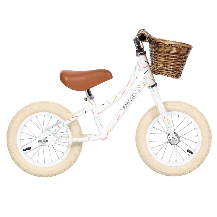 Banwood First Go! Balance bike vintage Banwood x Marest - Allegra white