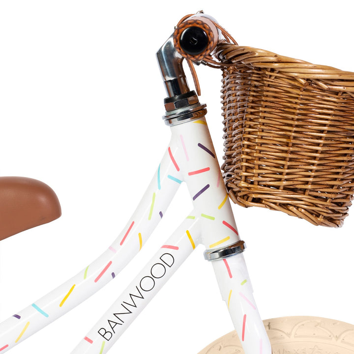 Banwood First Go! Balance bike vintage Banwood x Marest - Allegra white