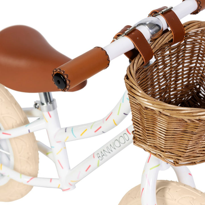 Banwood First Go! Balance bike vintage Banwood x Marest - Allegra white