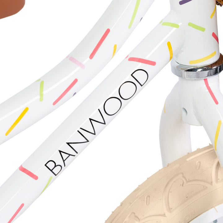 Banwood First Go! Balance bike vintage Banwood x Marest - Allegra white