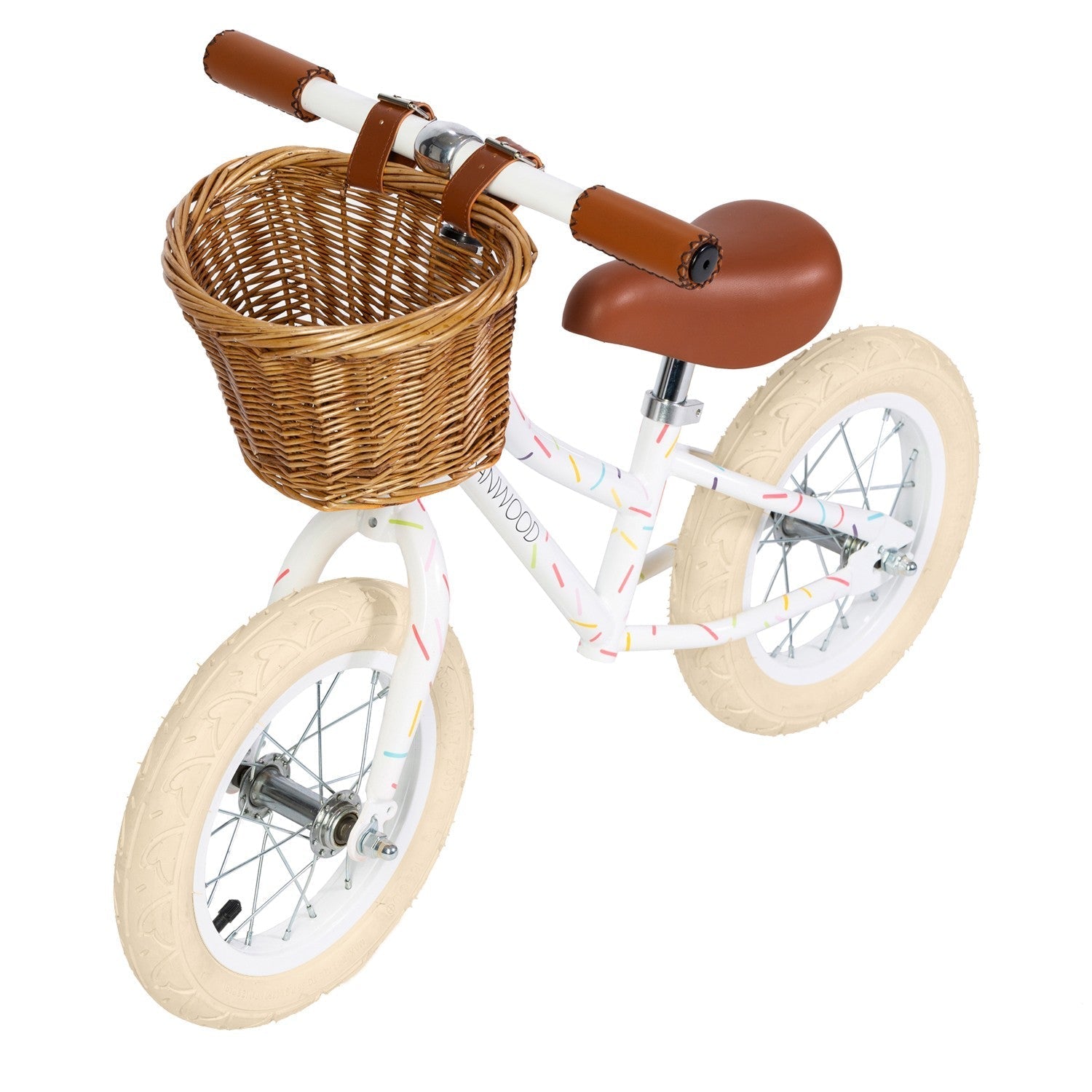 Banwood x Marest Balance Bike & Helmet Set – Allegra White