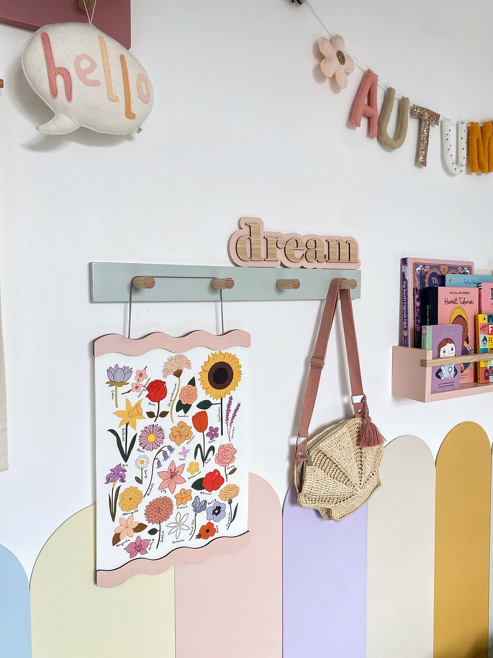 Wavy Colour Pop Magnetic Picture Frame