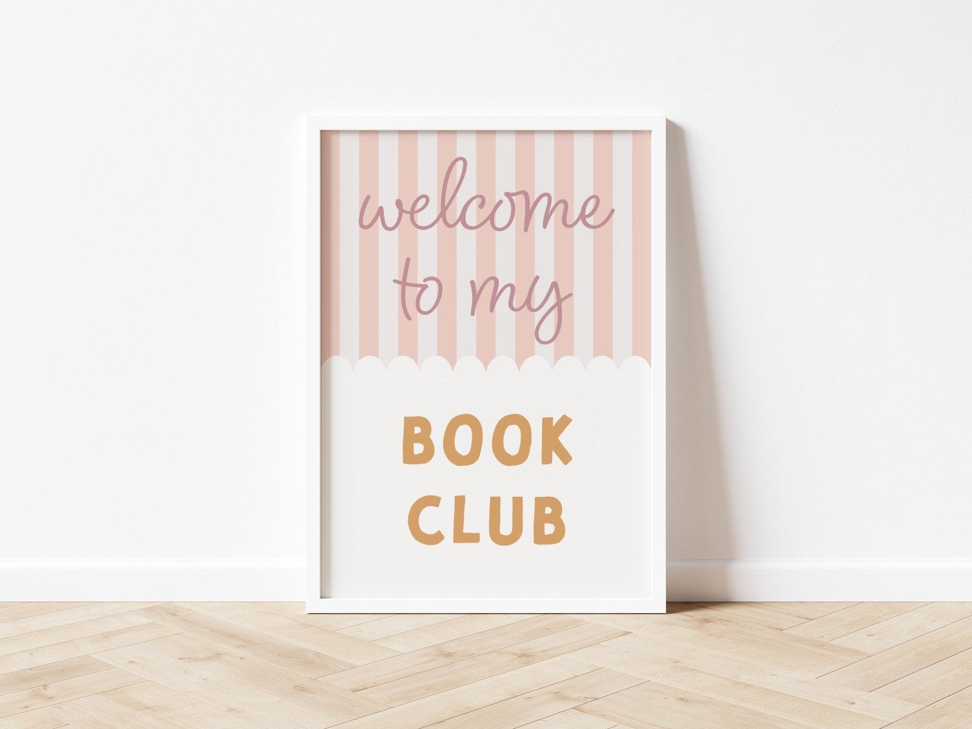 Welcome to My Book Club - Fine Art Print