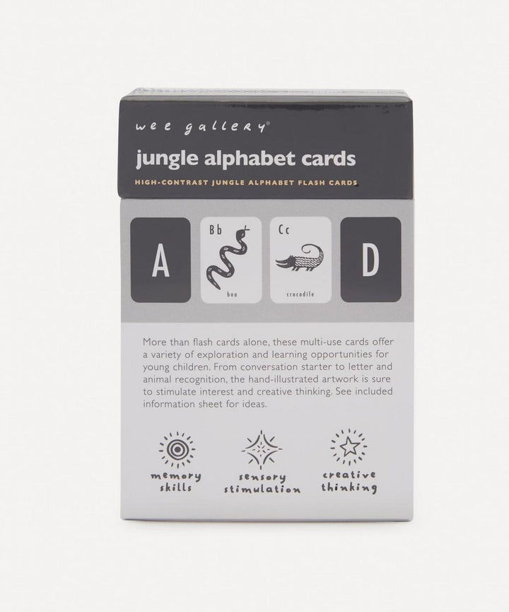 Wee Gallery Alphabet Cards - Jungle
