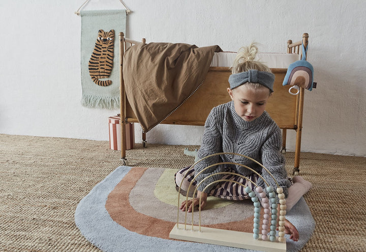 Oyoy Rainbow Rug - Multi