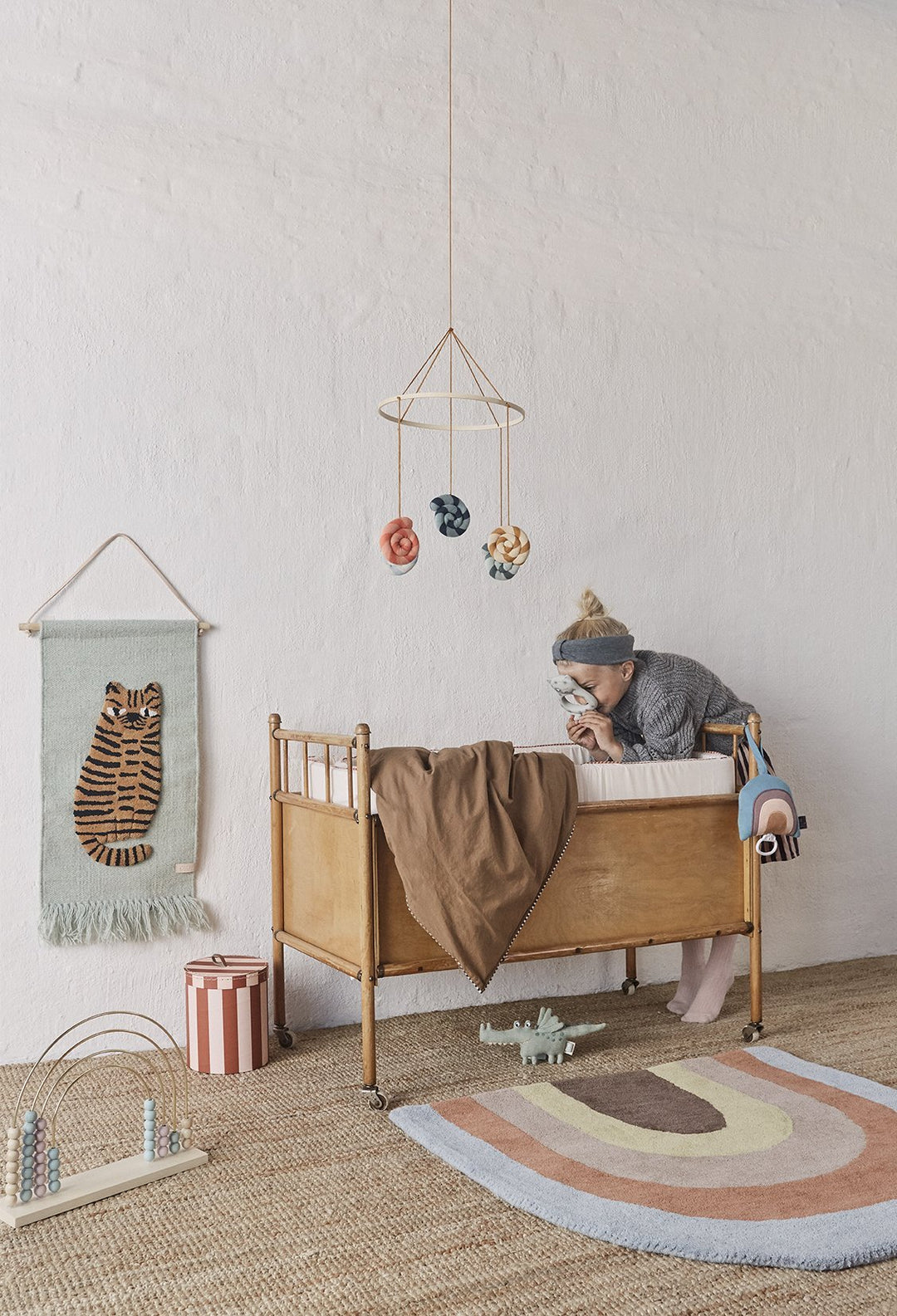 Oyoy Rainbow Rug - Multi
