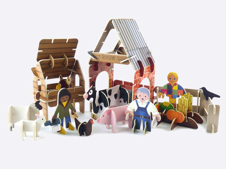 Playpress - Farmyard Eco-Friendly Playset