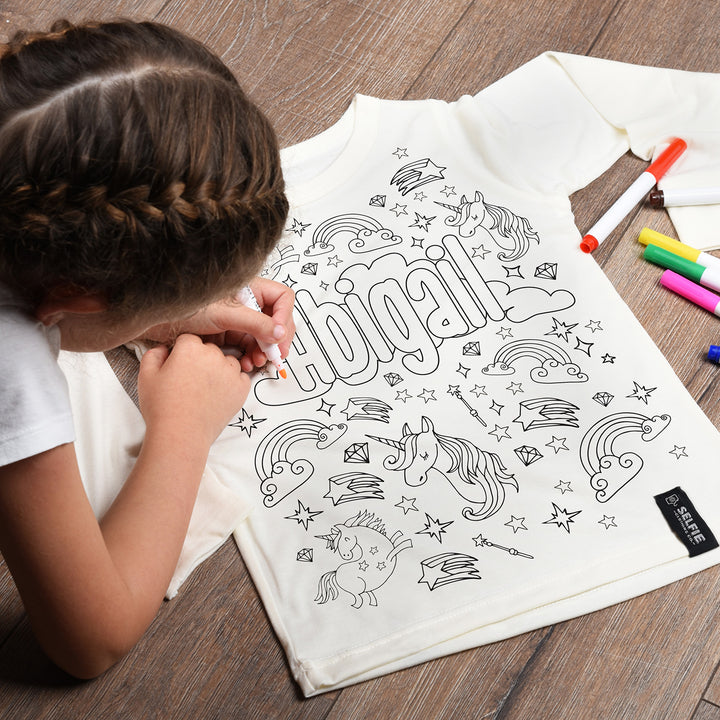 Selfie Craft Co Unicorn Colour In Top