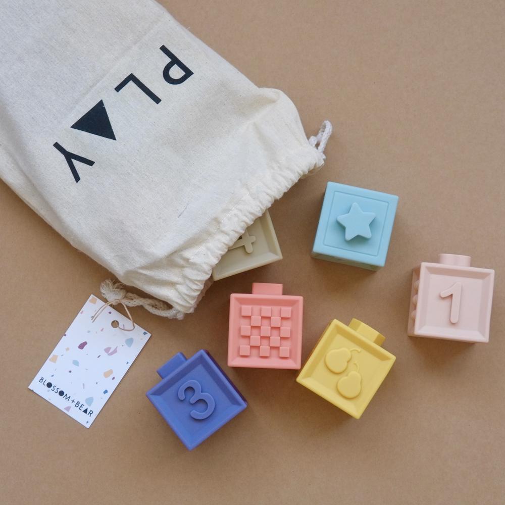 Silicone Number Blocks