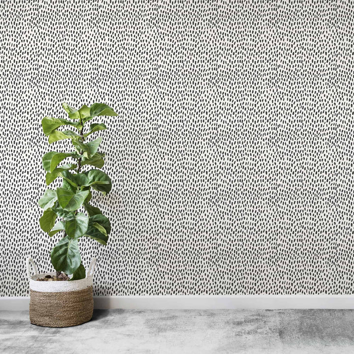 Abstract Mini Polka Dot Wallpaper