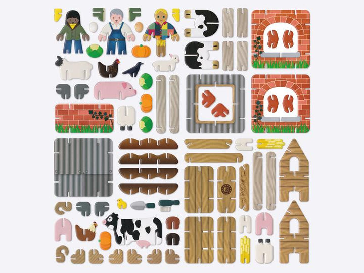 Playpress - Farmyard Eco-Friendly Playset