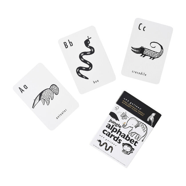 Wee Gallery Alphabet Cards - Jungle
