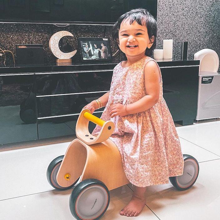 Mamatoyz Bold Ride On - Natural Beech Wood Toy for Toddlers by Mamatoyz - Learning Bugs UK