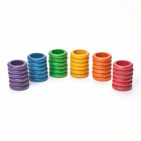 Grapat 36 Rings 6 Colours by Grapat - Learning Bugs UK