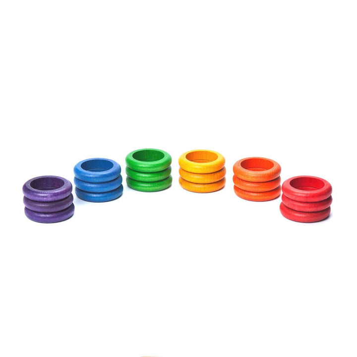 Grapat x 18 Rings x 6 Colours