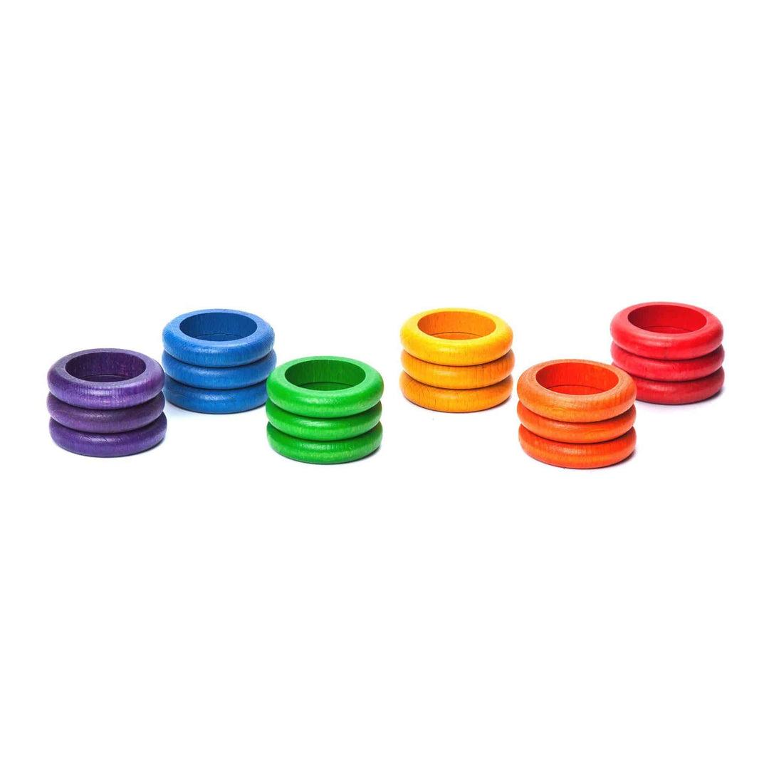 Grapat x 18 Rings x 6 Colours