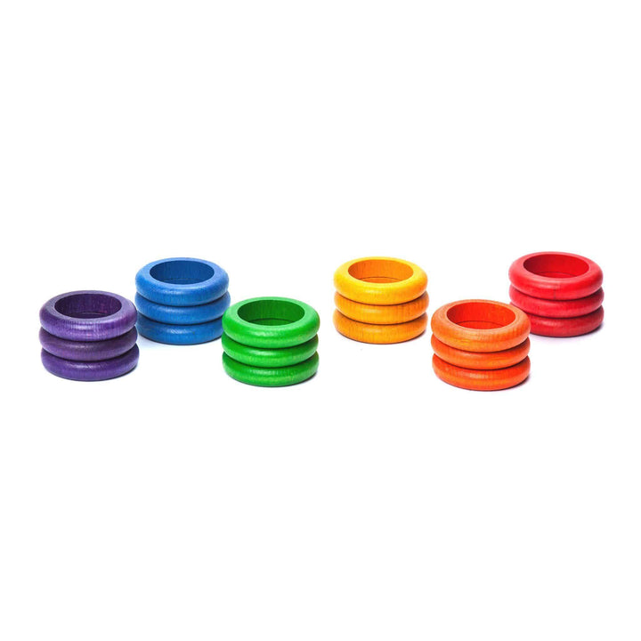 Grapat x 18 Rings x 6 Colours