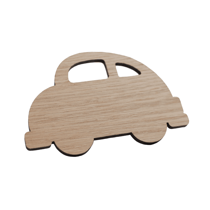 Hagelens Car Wall Hook - Carved Oak Veneer by Hagelens - Learning Bugs UK