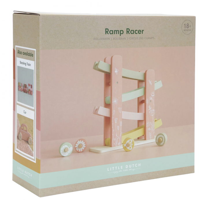 Little Dutch Ramp Racer Pink Flowers