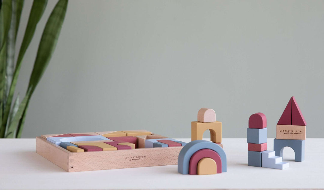 Little Dutch Wooden Building Blocks