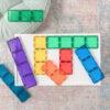 Connetix Tiles Rainbow Rectangle Pack 18 pc
