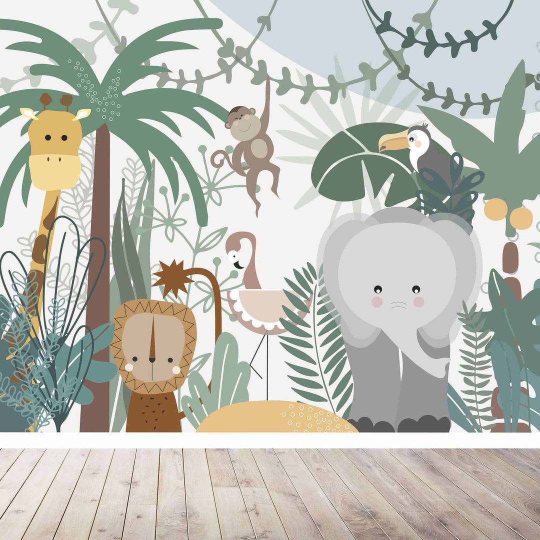 Safari Wallpaper Mural
