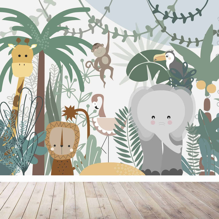 Safari Wallpaper Mural